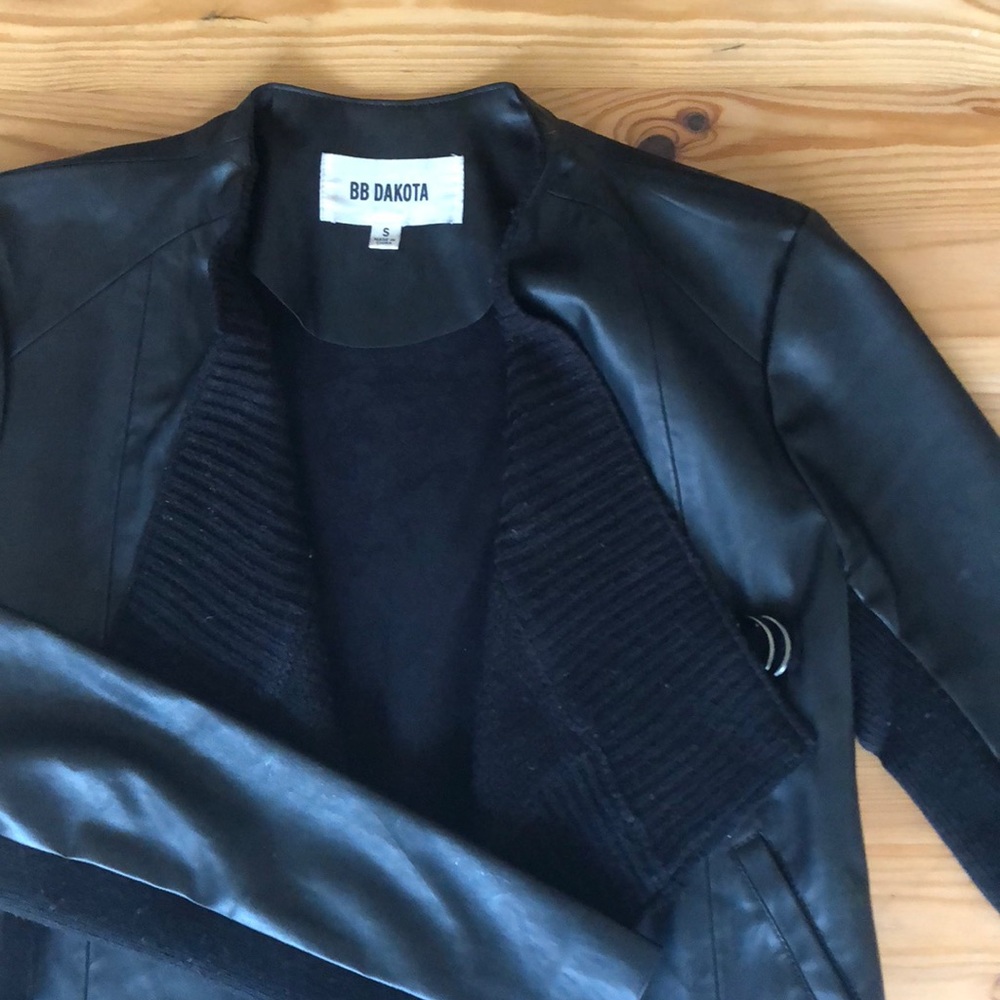 MOVING SALE Urban Outfitters faux leather jacket